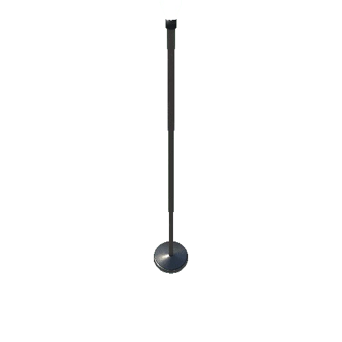 Tall Lamp-001 - Steel Dark Aged